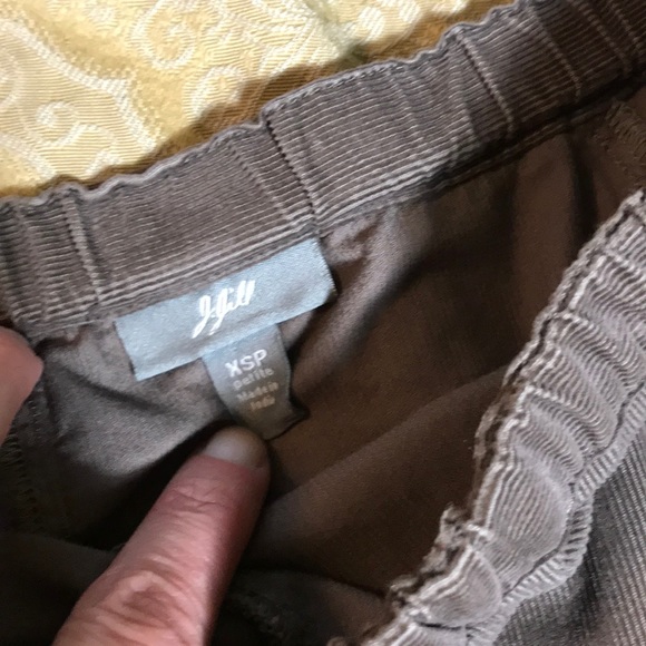 🌺 SALE J. Jill corduroy skirt xsp taupe - Picture 5 of 6